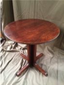 3 x SIDE TABLE, ROUND STAINED WOOD
65CM HIGH X 60CM DIAM