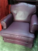 6 x EASY CHAIRS, PURPLE G
CLEAN CONDITION