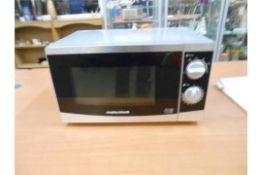 Morphy Richards Silver Microwave__Customer return_Used_Unchecked.