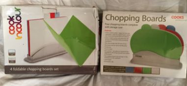 2 X Chopping Board Sets,
Boxed- RRP £40.00

_Customer return_Boxed_Unchecked. NO VAT ON THIS ITEM