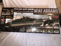 Radio Controlled Abrams Tank- M1A1 -- RRP £99.99 EACH_Real projectile firing action_Forward and