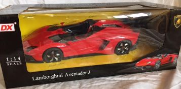 Radio Controlled Lamborghini Aventador J 1:14- NEW, BOXED
- RRP £49.99
• Radio controlled limited