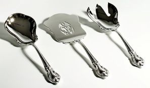 Silverplated 3 piece Serving Set - Studio Silversmith
Set includes:
1 serving fork, 1 serving spoon,