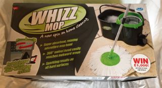 2 X Whizz Mop
RRP £29.99 each
Powerful bucket spinning system for easy wringing - spinner