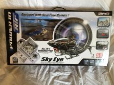 Silverlit Sky Eye 2.4GHz 3-Channel Gyro Helicopter with Real Time Video_ EAN 4891813846024_ RRP  £