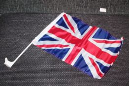 96 X UNION JACK CAR FLAGS- Brand New