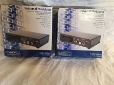2 X Nikkai Universal ModulatorS - RRP £39.99 EACH