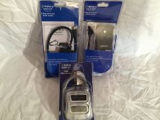 JOBLOT OF 3 NIKKAI ITEMS – SCART CONNECTION BOX, 3 WAY AUTOMATIC HDMI SWITCH