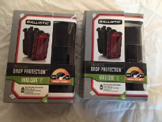 2 X  Ballistic HC HardCore Clip-On Case Cover for iPhone 5/5S - Black- RRP £39.99each  Equipped with