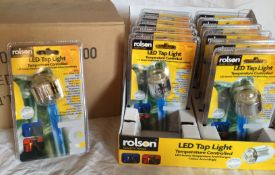 10X BRAND NEW TAP LIGHTS 61700- LED COLOUR CHANGING FAUCET BATHROOM TAP LIGHT HOT/COLD

- RRP £85.00