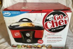 JML Go Chef 8 in 1 Non-Stick Multi Cooker - Bake, Fry, Slow Cook, Steam, Boil, Roast and More
RRP £