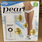 JML Pearl Hair Remover 15-Piece Set
RRP - £119.99 each
Painless, simple, mess-free hair removal
