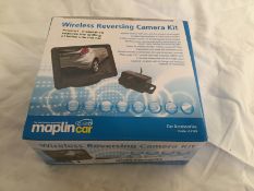 Wireless Reversing Camera Kit For Cars RRP £84.99__Reverse your car with ease with this wireless