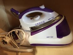 POWERFUL 2600W QUEST STEAM GENERATOR IRON PURPLE
• RRP - £59.99
Temp Control Disc
• Steam Control