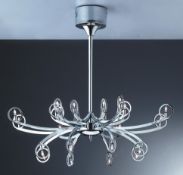 Baroque Metal Chandelier – Brand New, Boxed. Very High Quality – RRP £450.00
Polished chrome light