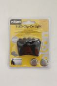 28 X Rolson 5 LED Clip On Light
- RRP £139.72
BRAND NEW – GREAT RE-SELLING OPPORTUNITY
• Super