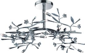 Wild Romance 8 Light Chandelier - Floral
 Brand New, Boxed. Very High Quality – RRP £375.00

8
