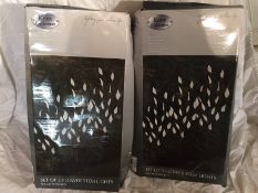 2 X Set Of 3 Flower Stem Lights - Solar Powered- RRP £23.95 Each
• Add some life to your garden with