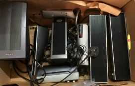 JOBLOT OF SPEAKERS_Mixture of Brand New items and customer returns_all unchecked.NO VAT