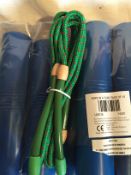 20 x BRAND NEW ROPE IN A TUBE SKIPPING ROPES- Great Re-sellable opportunity- RRP OVER £200.00