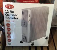 13 Fin Oil Filled Radiator
RRP £94.99 
Quick & Easy To Assemble
Portable & Easy To Move
Built In