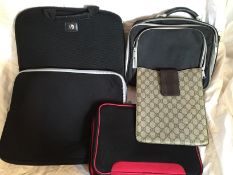 Joblot of 5 X Designer Laptop, Tablet Bags/Cases/Sleeves_ NO VAT ON THIS LOT