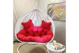 Brand New Double  Swing and Relax Patio Chair Large Features: UV and fade resistant,
