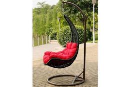 Brand New Raindrop Swing and Relax Patio Chair Features: UV and fade resistant