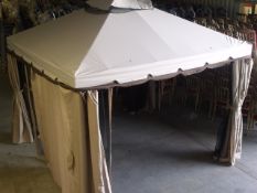 TOP QUALITY ALUMINIUM PILLAR COLUMN GAZEBO 3M X 3M