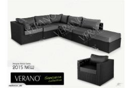 7 Piece Verano® Sancerre Luxury Rattan Garden Furniture Outdoor/Indoor Sets