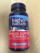 Higher Nature Thyroid Support Formula - Pack of 60 Capsules (Packaging May Vary)
