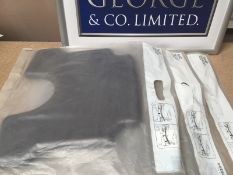 3 x Shower Stool Swift Padded Seat Cushion Grey