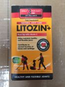 Litozin Plus 100 Percent Natural Joint Care Capsules with Rosenoides and Vitamin C - Pack of 120