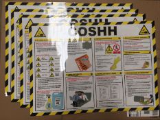 St John Ambulance A2 Poster Control of Substances Hazardous to Health
