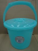 36 x Essentials Nappy Pail. With Carry handle for easy carrage. High Quality, Sturdy Design. Brand