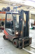 2003 Linde H20 Container Spec Fork Truck