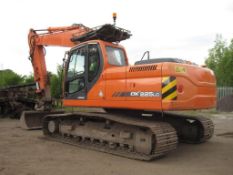 Doosan DX225
2010
Excellent condition and well maintained, very good undercarriage, hammer
line,