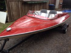 14ft Power Boat
In Good Condition
Comes with Trailer which is also in Good condition
Needs an