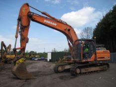 Doosan DX300
2007
Very good condition, 9100 hours, hammer line, rotate line, hitch, bucket,
very