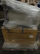 1 x Large Pallet (R22) to contain 2 x Homedics eLounger Massagine Recliner Arm Chairs. RRP £1,299