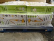 1 x Pallet (15) to contain 18 x Boxed Quest 9 in 1 Steam Cleaners 1300W. Continuous steam ready to