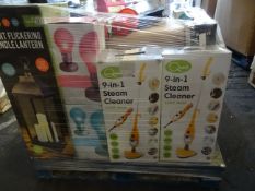 1 x Large Pallet (10) to contain a large quantity of various items to include: 29 inch tower fan,