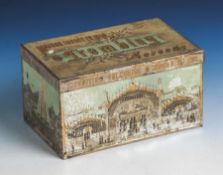 Rechteckige Deckeldose, 