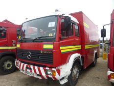 Mercedes 1324 Foam /chemical transport vehicle Fire Engine