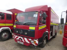 Mercedes 917 Eco Power Saxon hose layer vehicle Fire Engine