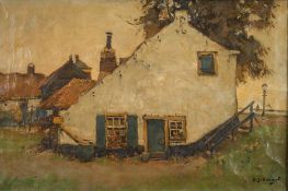 Adrianus Johannes Zwart [Dutch, 1903-1981]-
Farmstead,