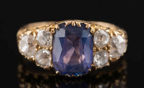 A late 19th century gold,
