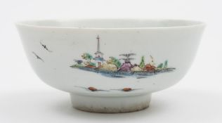 An early Worcester bowl: of small size,