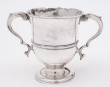 A George III silver two handled cup, maker William Shaw & William Priest, London,