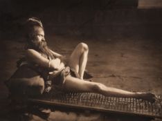 * Herbert George Ponting [1870-1935] -
A Fakir of Holy Benares
carbon print:-
34 x 45.5cm.